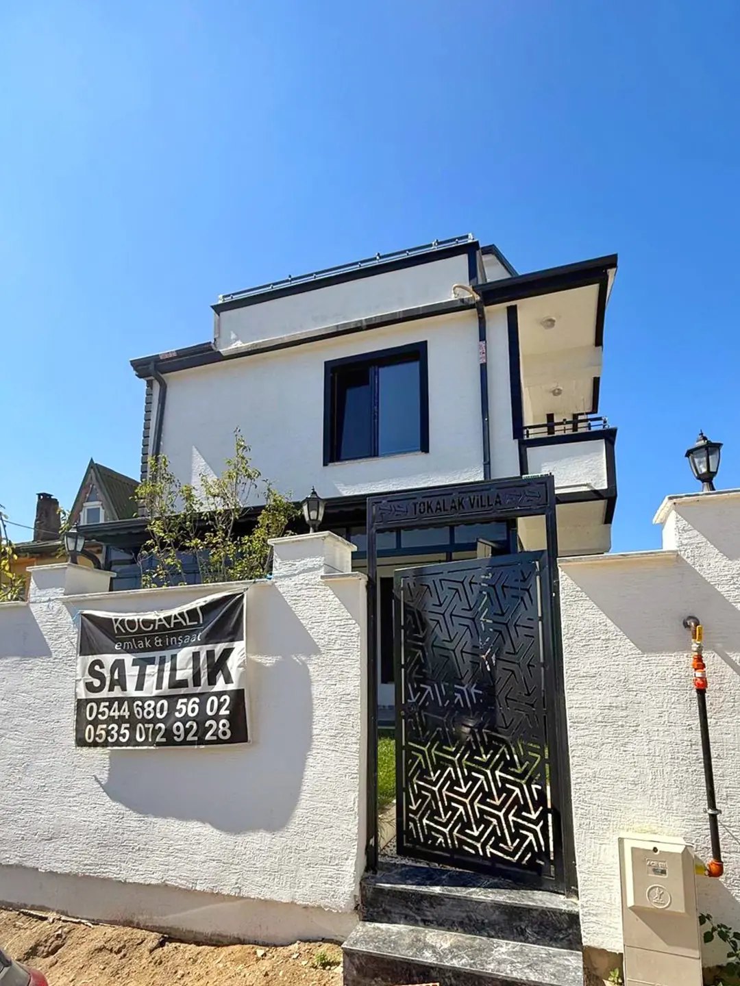 MERKEZ PLAJ, CAM BALKON TERAS, GENİŞ BİNA KULLANIM ALANLI, EBEVEYN BANYOLU, ÖN CEPHE 4+1 TRİPLEKS VİLLA! KOCAALİ YALI MH — Satılık Villa, Kocaali