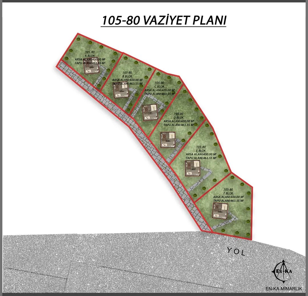 PANORAMİK DOĞA MANZARALI, PLAJA 10DK MESAFE, İMARLI-RUHSATLI-PROJELİ ARSALAR! 400m2 KARAPELİT MH