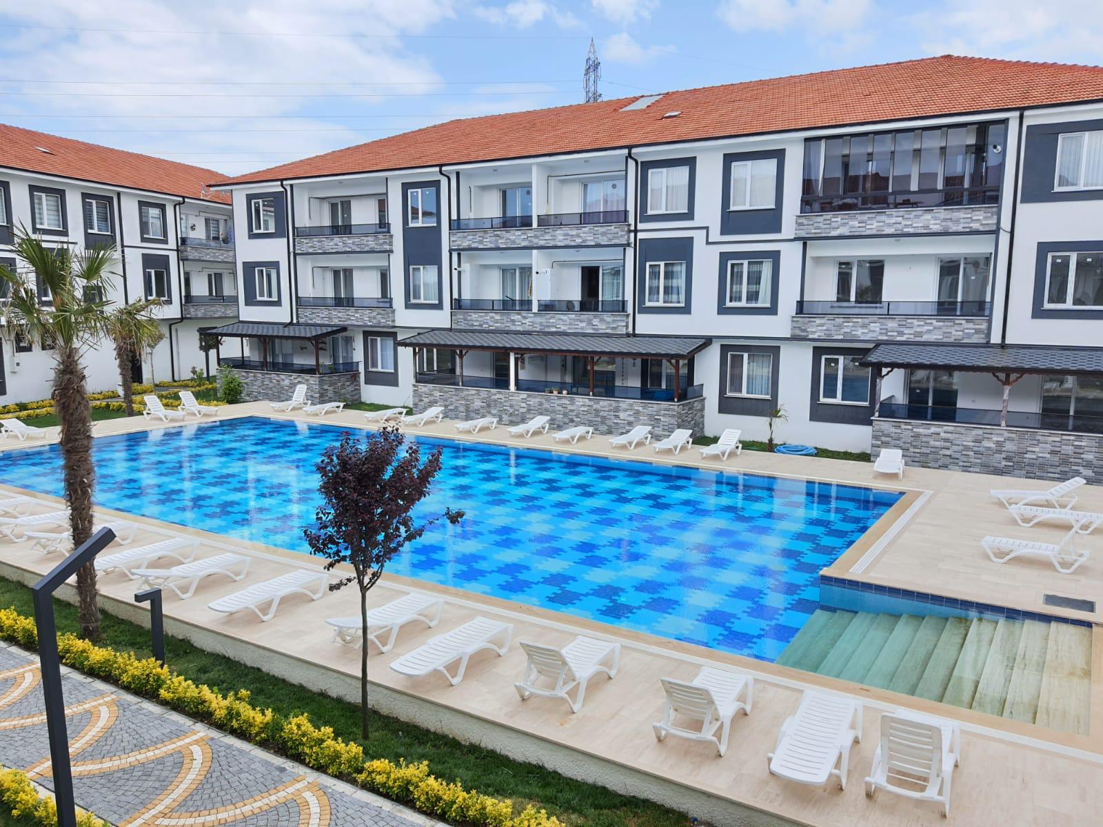 KORU PARK SİTESİNDE 2+1 BAHÇE KATI VERANDALI  LÜKS DAİRE — Satılık Daire