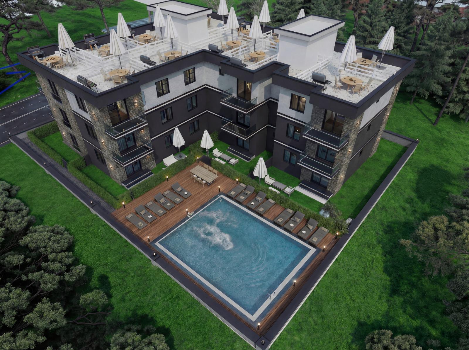 SAHİLE 250 METRE MESAFEDE 2+1 MÜSTAKİL BAHÇELİ VE TERAS KULLANIMLI 40 AY VADELİ FIRSAT